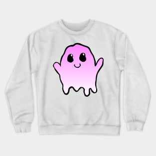 ghosty dude - pink Crewneck Sweatshirt